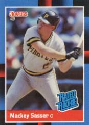 1988 Donruss Baseball Cards    028      Mackey Sasser RC
